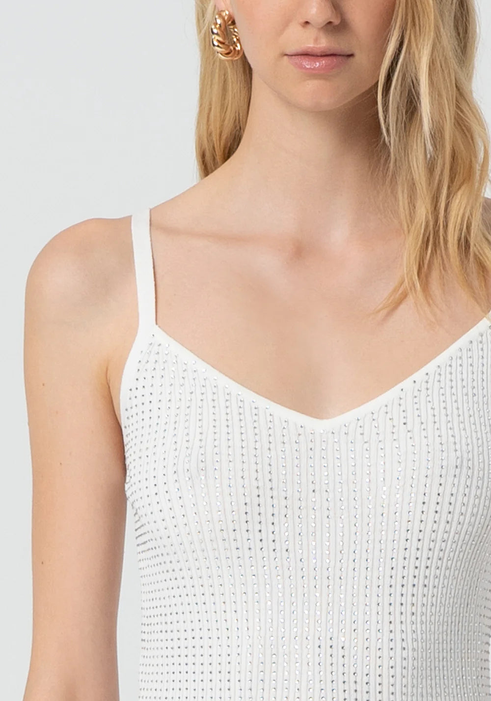 TOP TIRANTES BRILLANTES - FRACOMINA