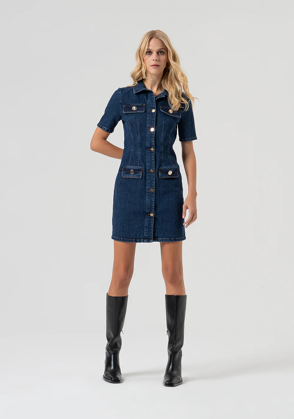 VESTIDO VAQUERO CHANEL - FRACOMINA