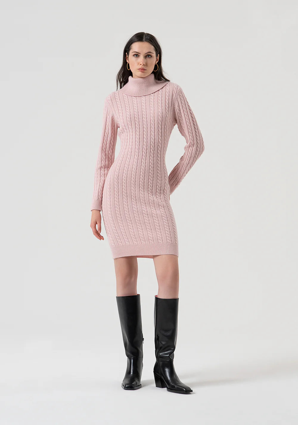 VESTIDO LANA MIDI - FRACOMINA
