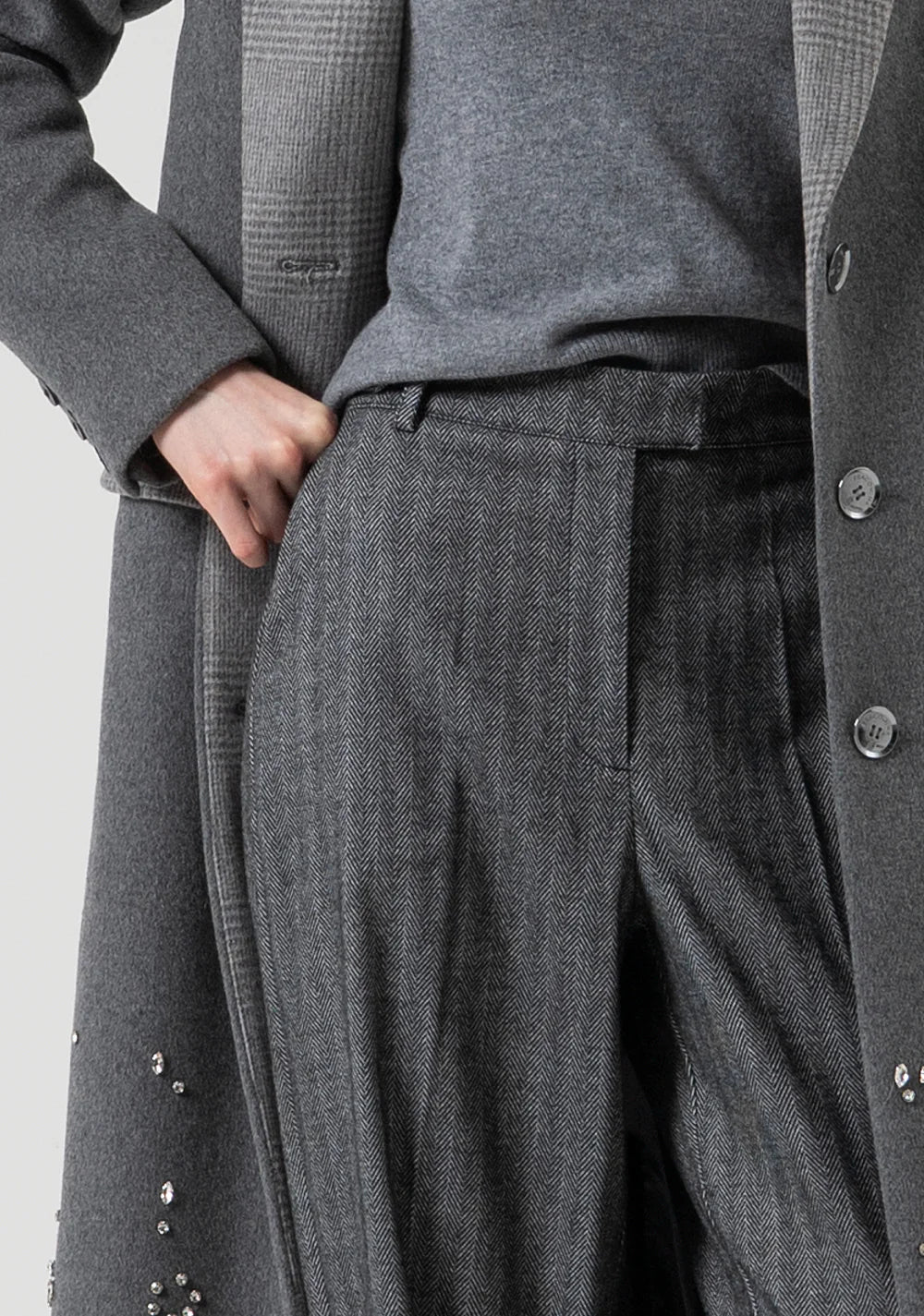 PANTALÓN LANA TWEET - FRACOMINA