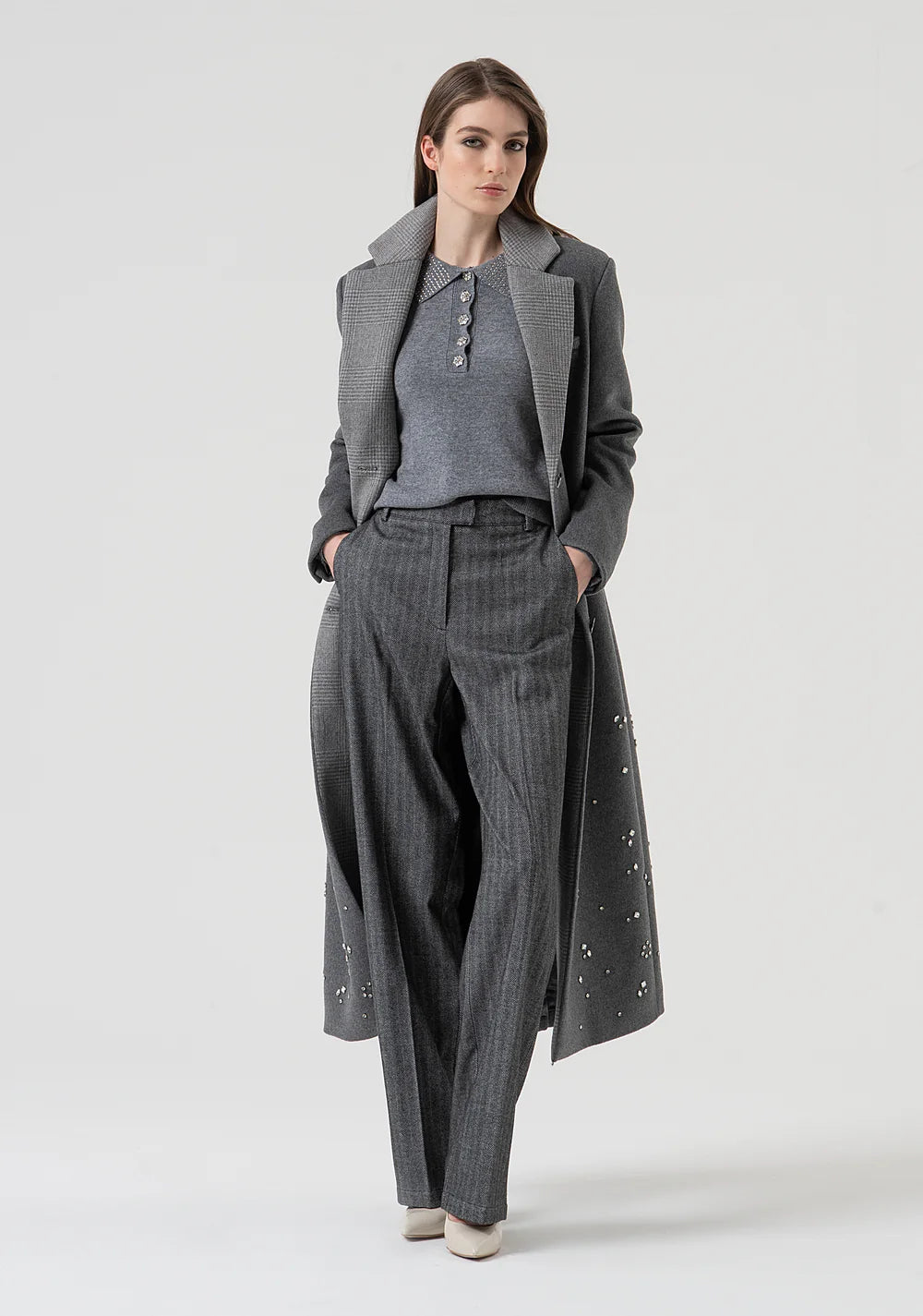 PANTALÓN LANA TWEET - FRACOMINA