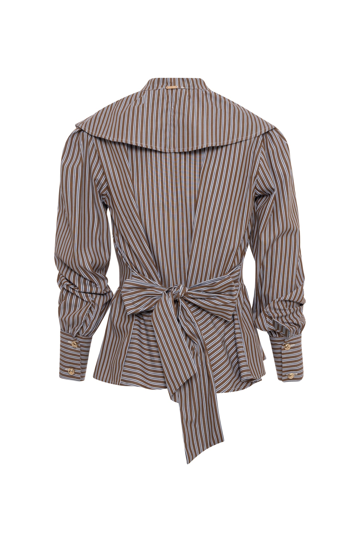 BLUSA VOLANTE CRUZADA - FRACOMINA