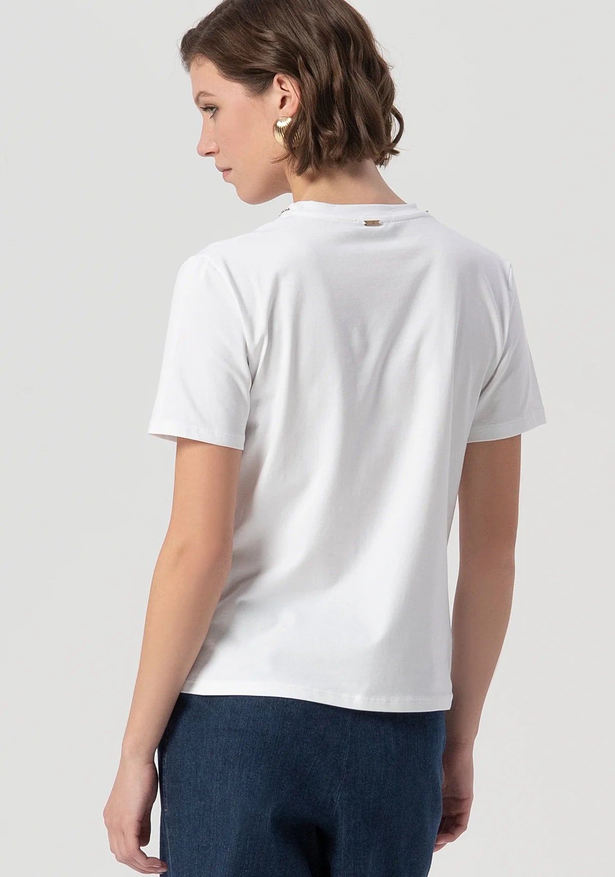 CAMISETA PLIEGUE REGULAR - FRACOMINA