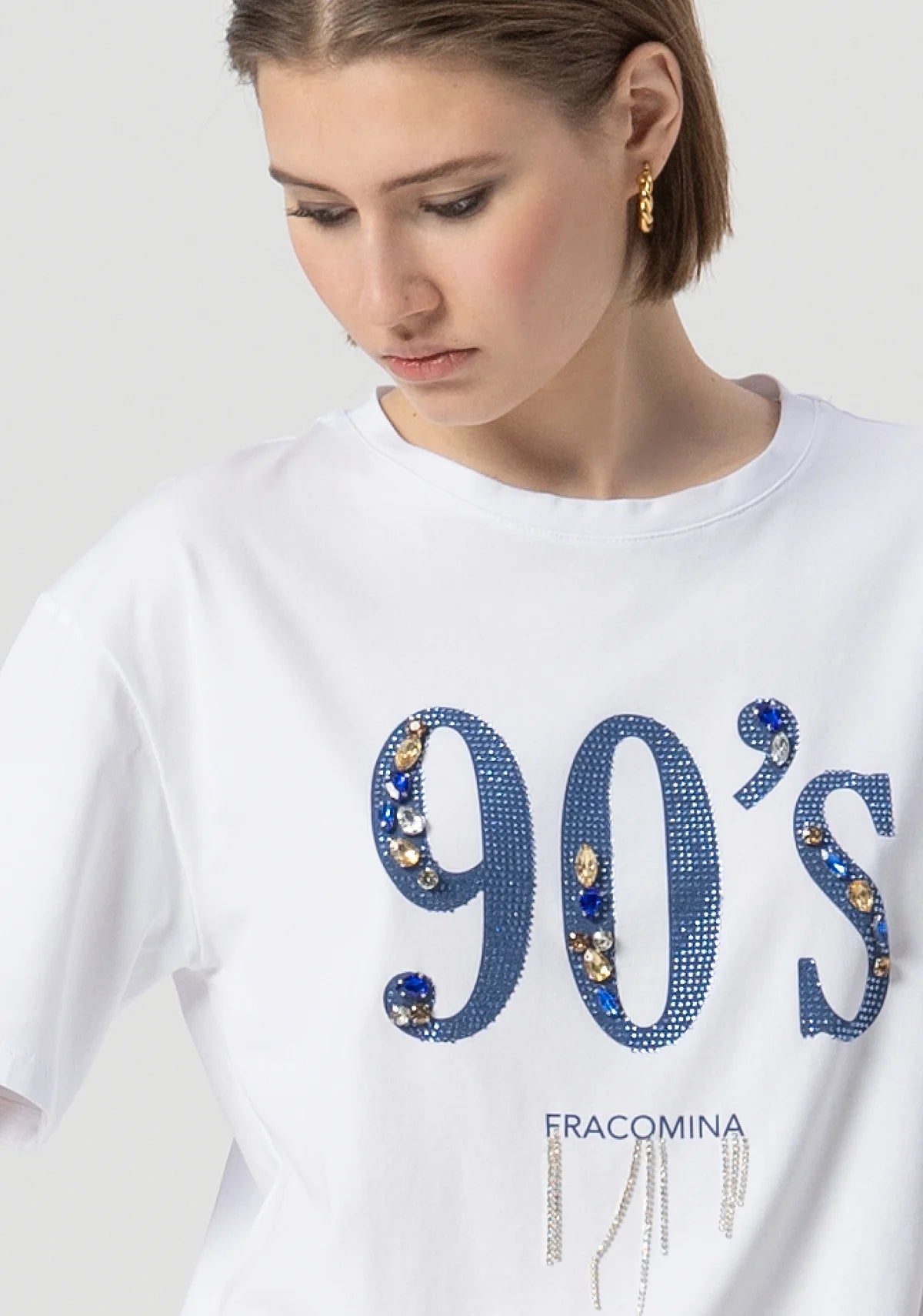 CAMISETA LOGO 90 - FRACOMINA