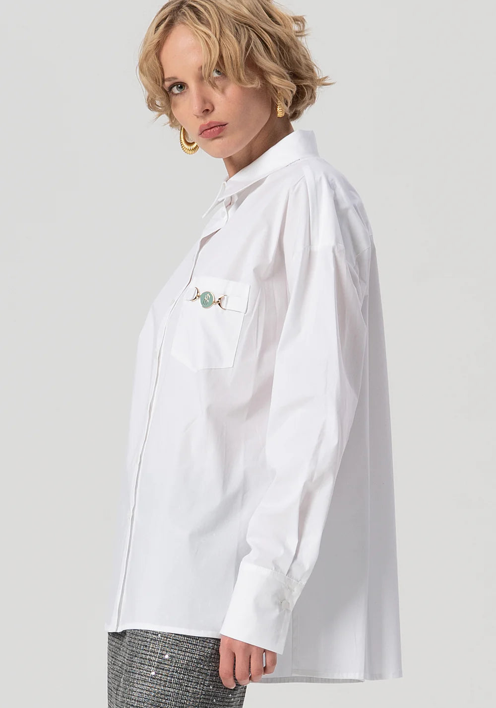 CAMISA OVERSIZE ESLABÓN - FRACOMINA