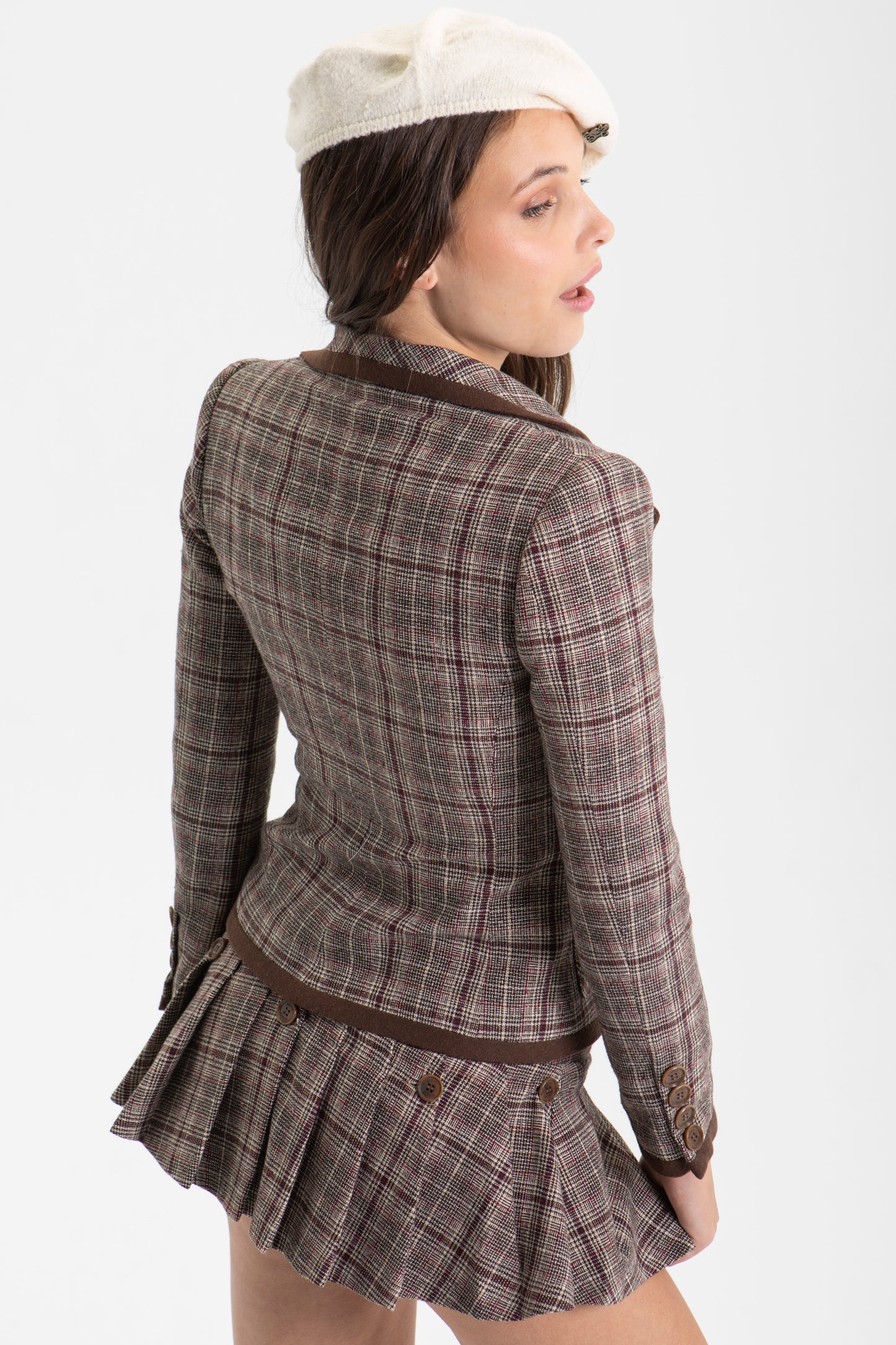CHAQUETA CUADRO SCHOOL - HIGHLY PREPPY