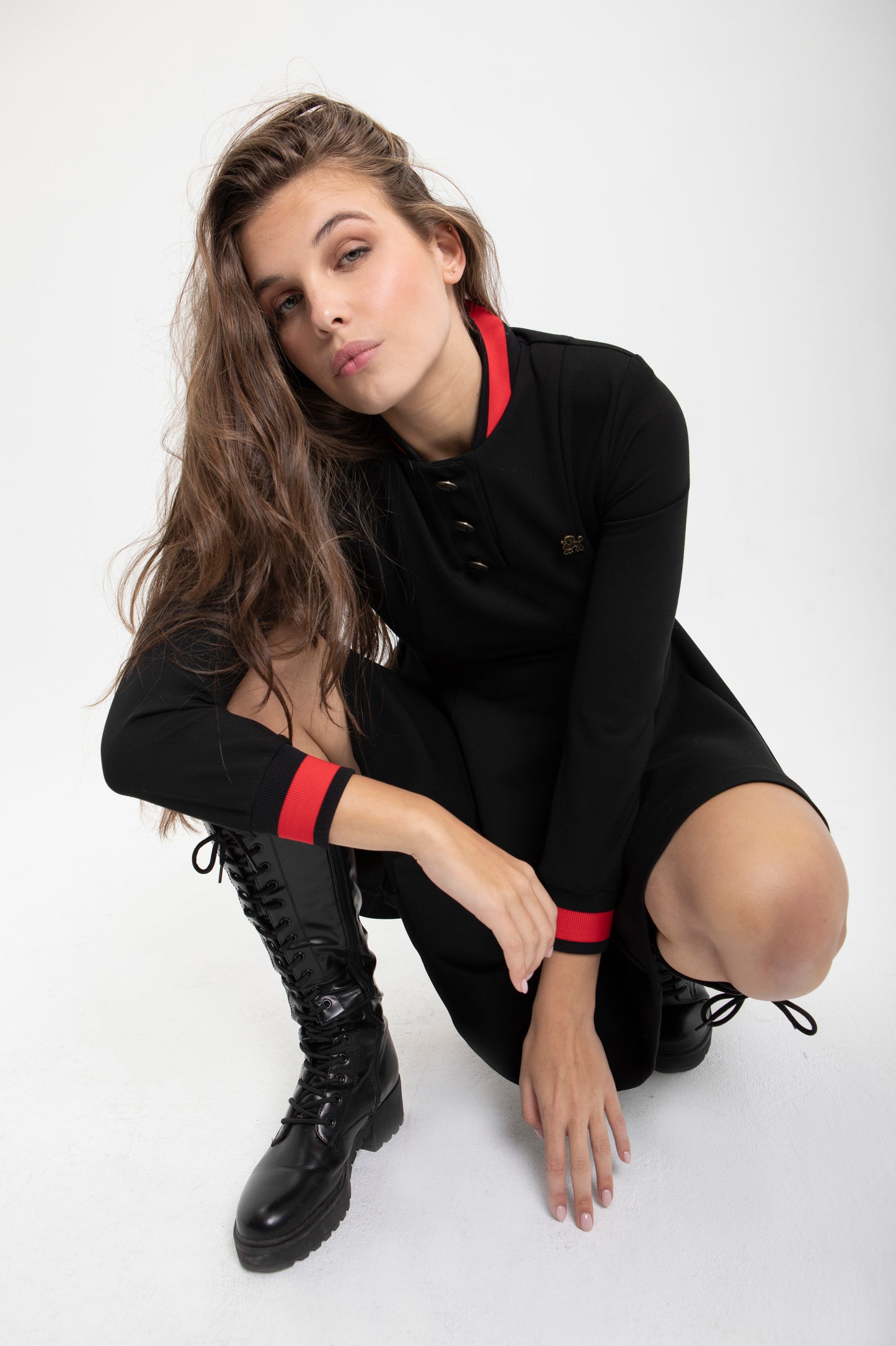 VESTIDO PUNTO EVASÉ - HIGHLY PREPPY