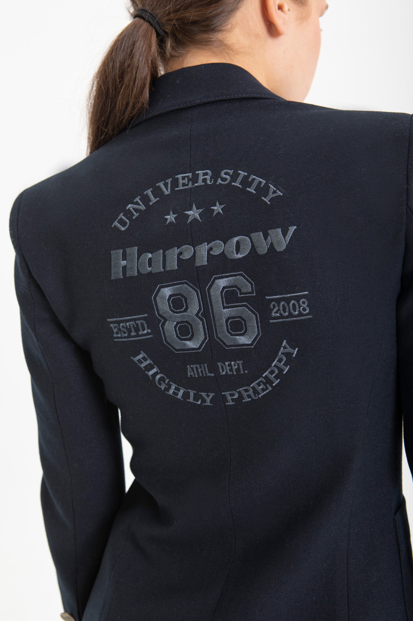 CHAQUETA CON ESCUDO - HIGHLY PREPPY