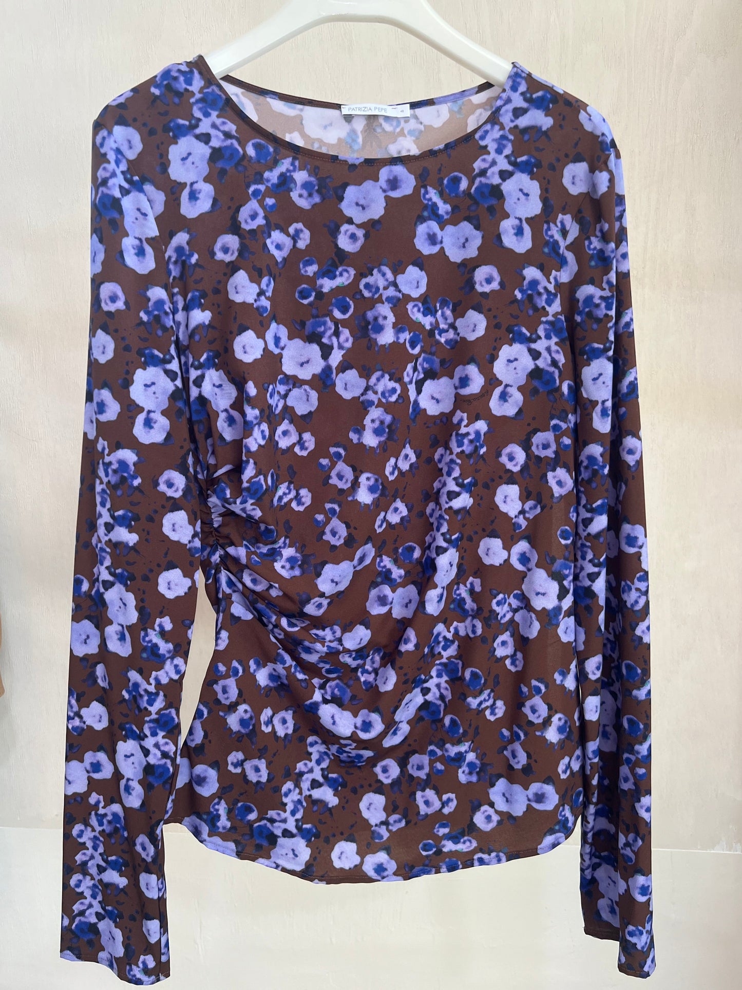 BLUSA RIZADA LATERAL - PATRIZIA PEPE