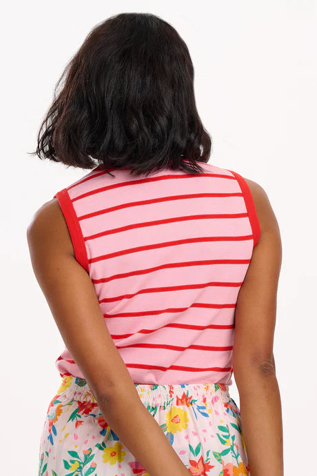 CAMISETA TIRANTES RAYAS - SUGARHILL