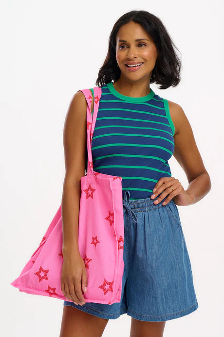 CAMISETA TIRANTES RAYAS - SUGARHILL