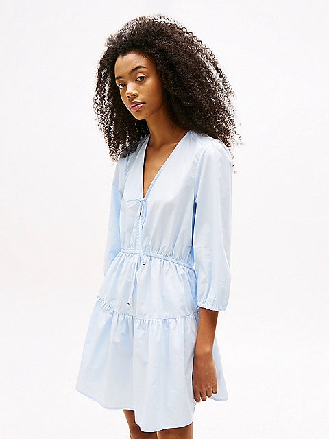 VESTIDO POPELÍN - TOMMY JEANS