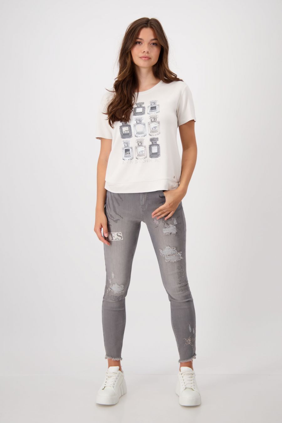 Camiseta flakon print - Monari