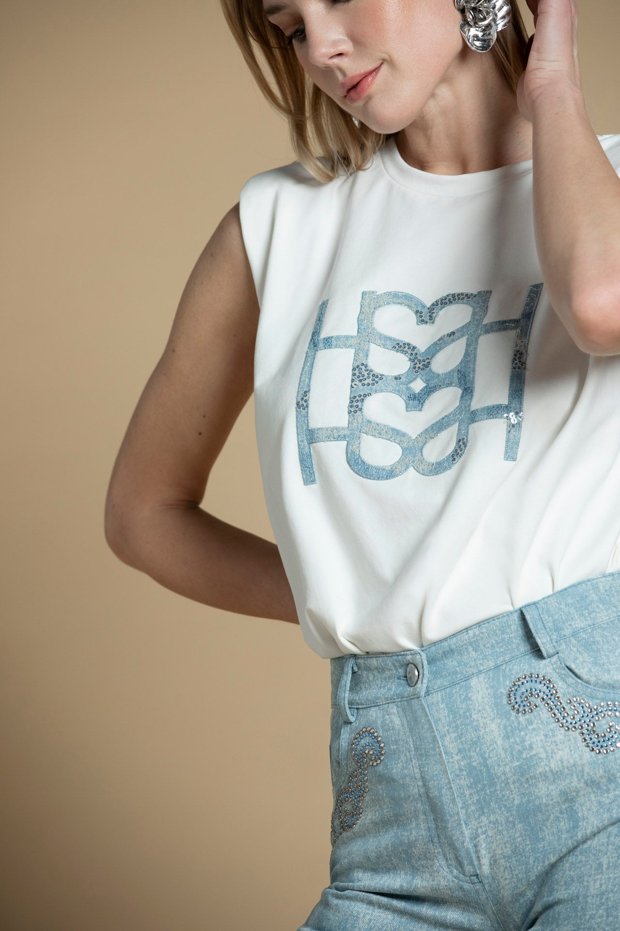 CAMISETA HOMBRERAS TIRANTES - SAHOCO