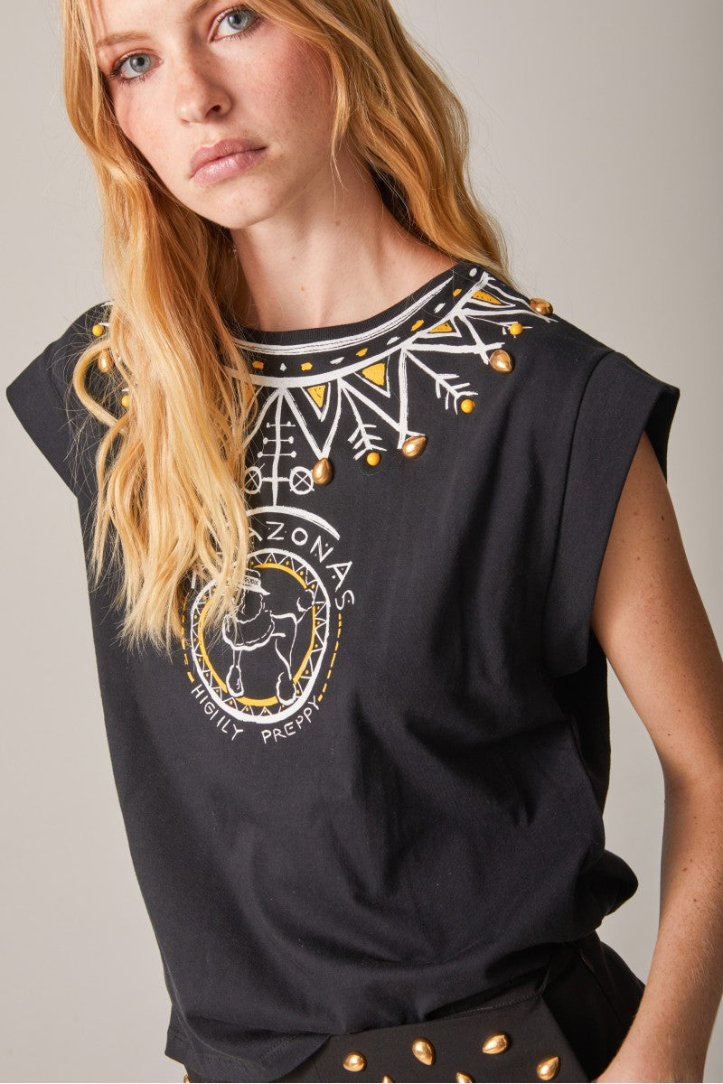 CAMISETA ESTAMPADA COLLAR - HIGHLY PREPPY