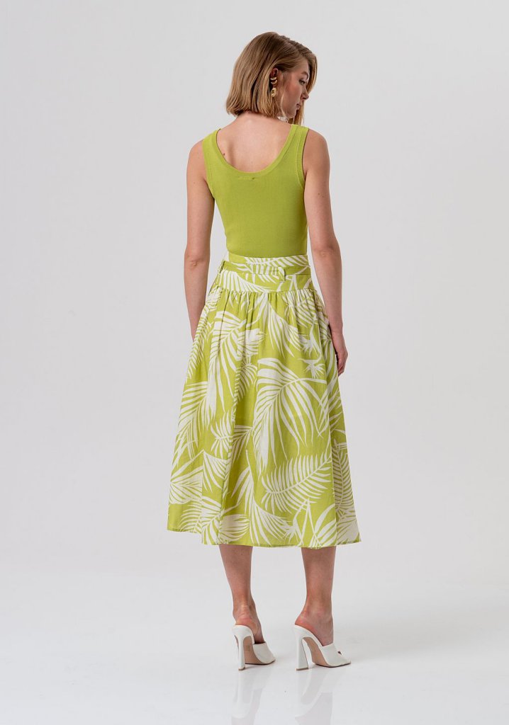 FALDA PRINTED - FRACOMINA