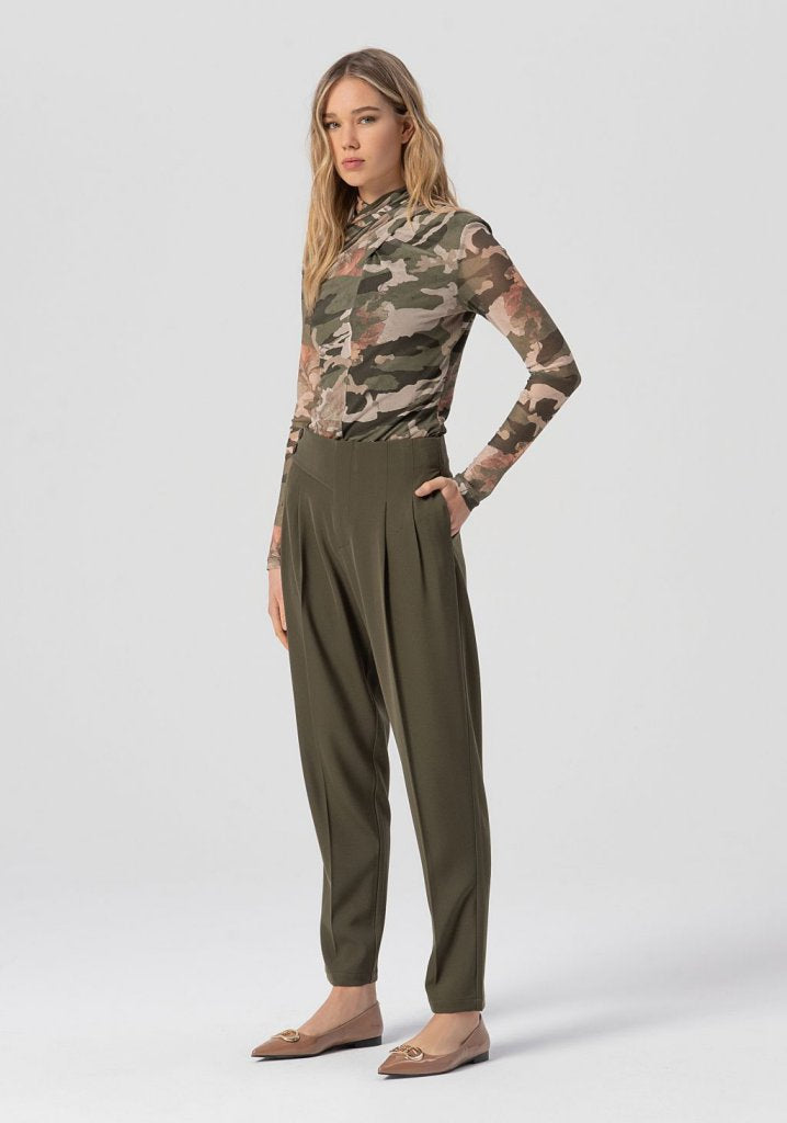 PANTALÓN PINZAS TAPETA - FRACOMINA
