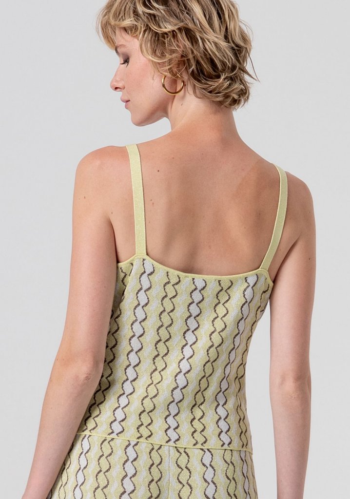 TOP MULTICOLOR PUNTO - FRACOMINA