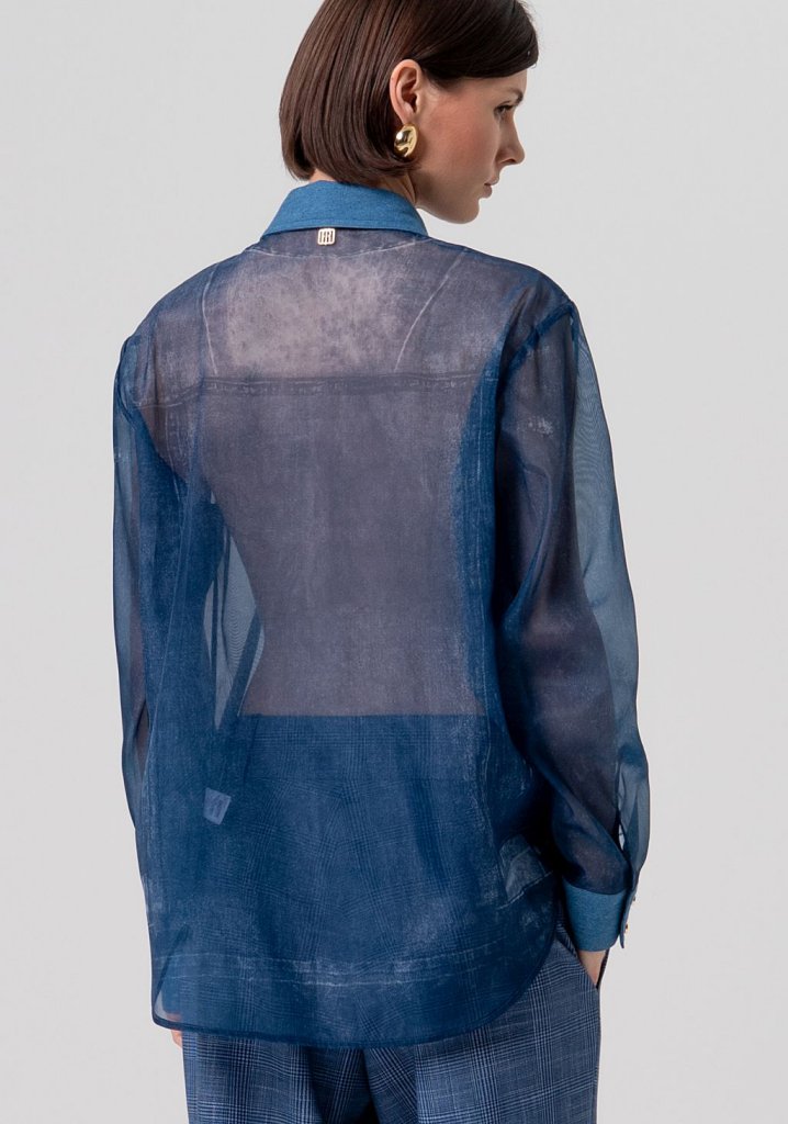 CAMISA TRANSPARENTE - FRACOMINA