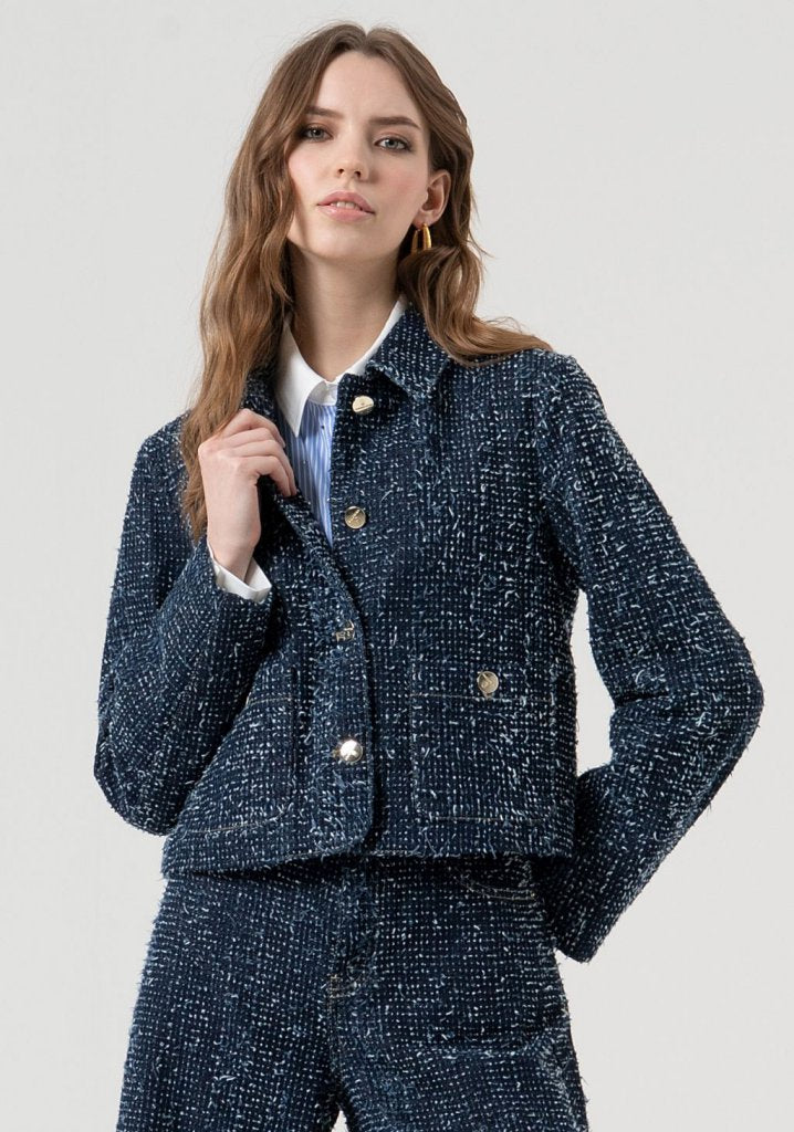 CHAQUETA DENIM ACOLCHADA - FRACOMINA