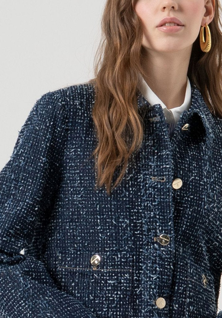 CHAQUETA DENIM ACOLCHADA - FRACOMINA