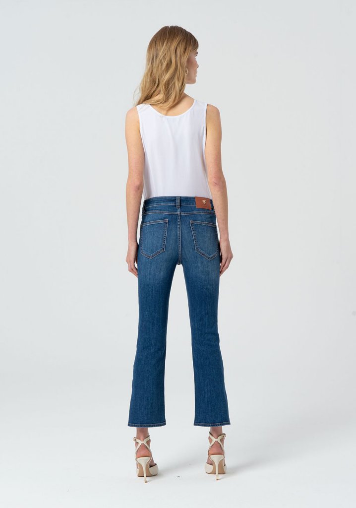 PANTALÓN DENIM TOBILLERO - FRACOMINA