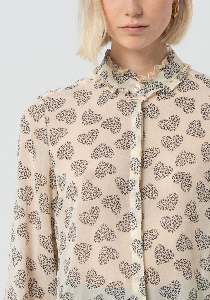 BLUSA CORAZONES - FRACOMINA