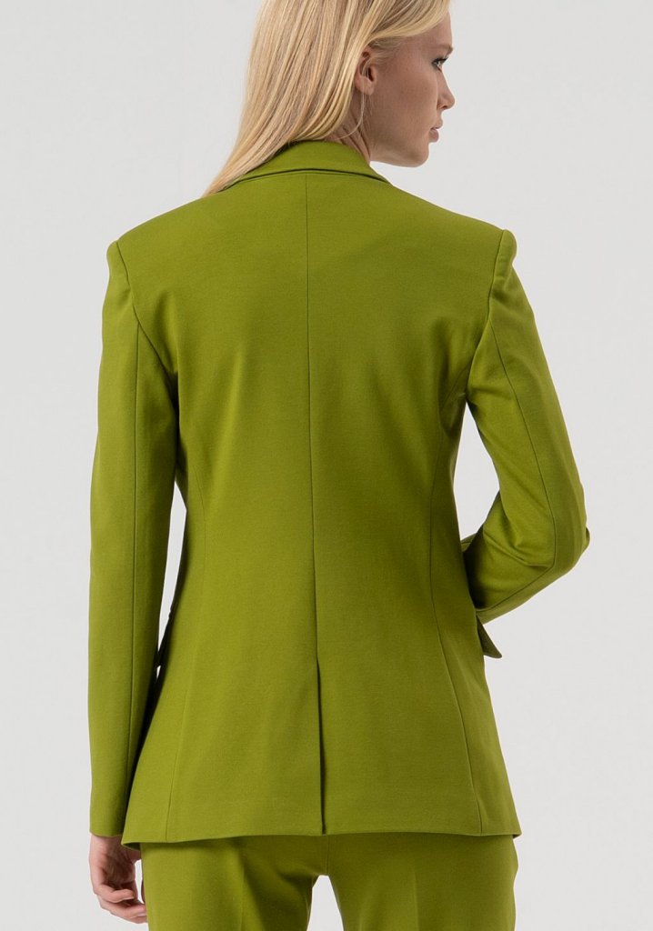 CHAQUETA PUNTO OLIVA - FRACOMINA