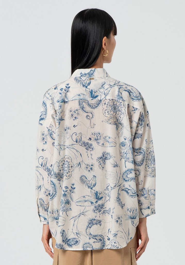 CAMISA ESTAMPADA - FRACOMINA
