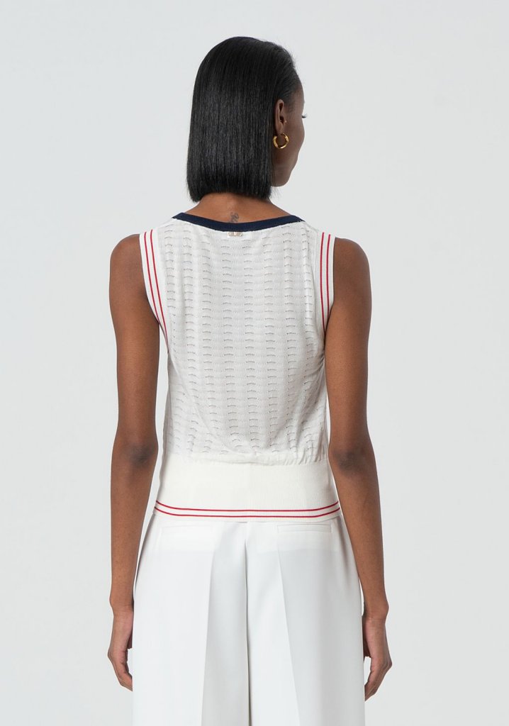 TOP BOTONES TIRANTES - FRACOMINA