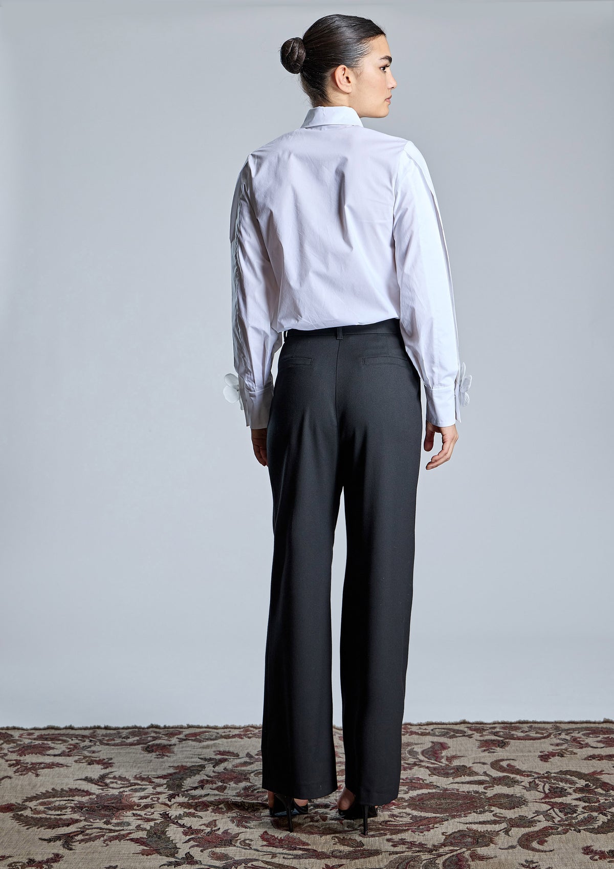PANTALÓN PINZA PALAZZO - ALBA CONDE