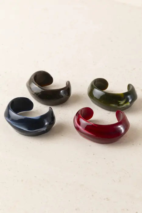 PULSERA RESINA ONDULADA - LATIDO