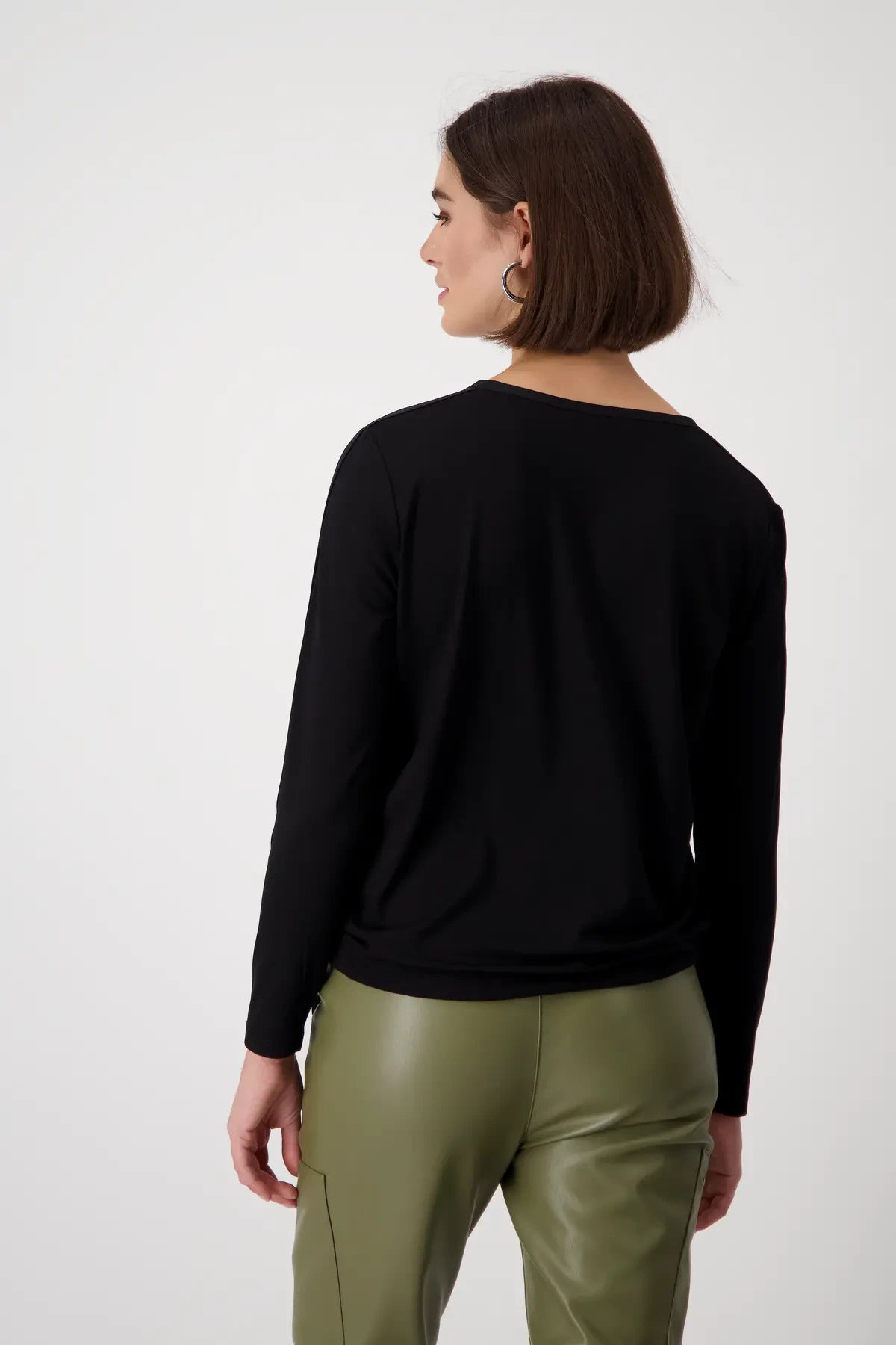 BLUSA PUNTO/SEDA - MONARI