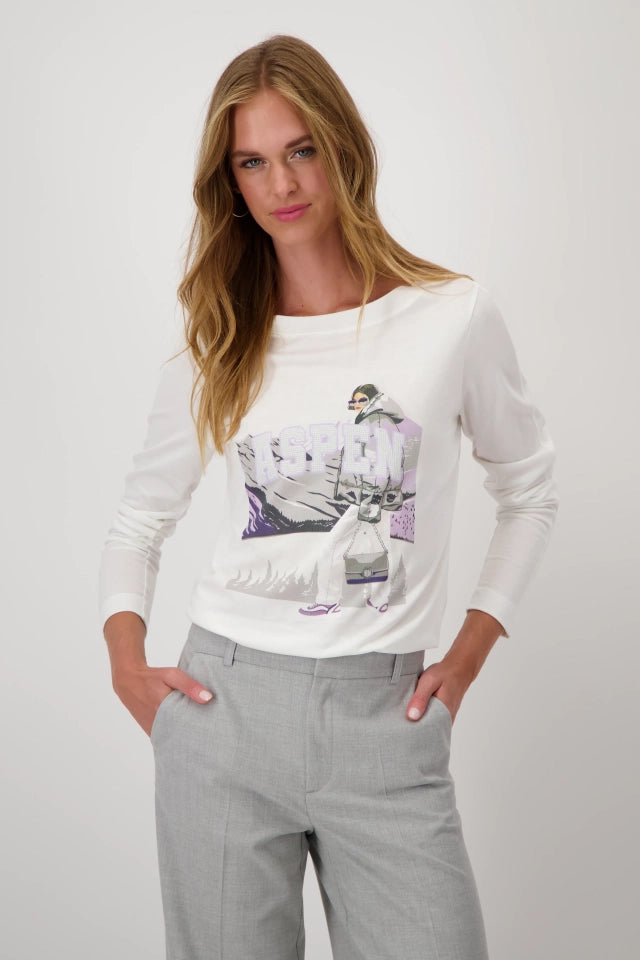 CAMISETA CON DIBUJO - MONARI