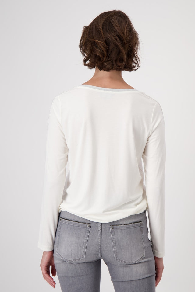 BLUSA CUELLO PLATA - MONARI