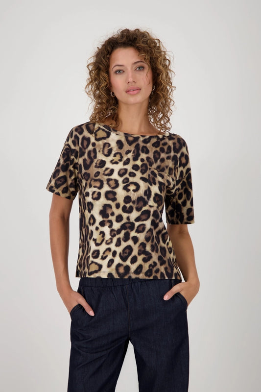 CAMISETA SUDADERA ANIMAL PRINT - MONARI