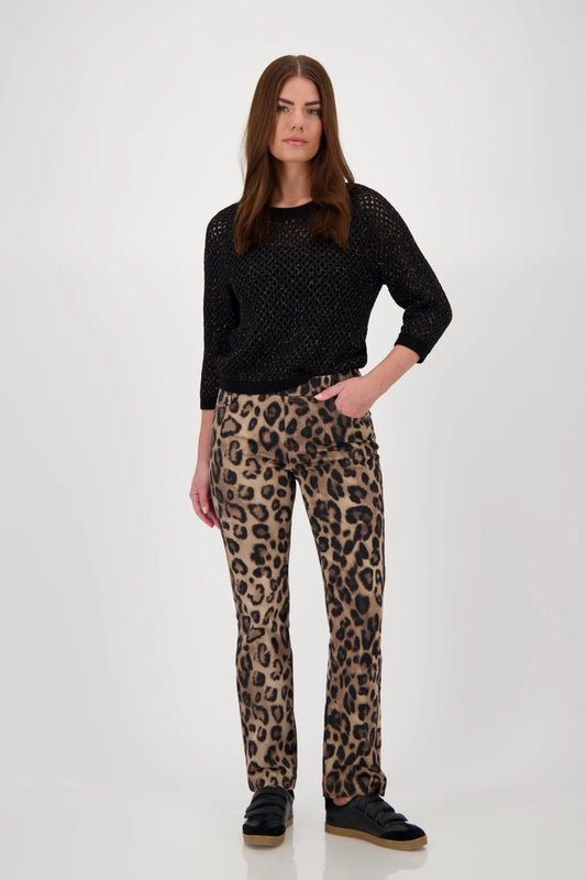 PANTALÓN ANIMAL PRINT CHINO - MONARI