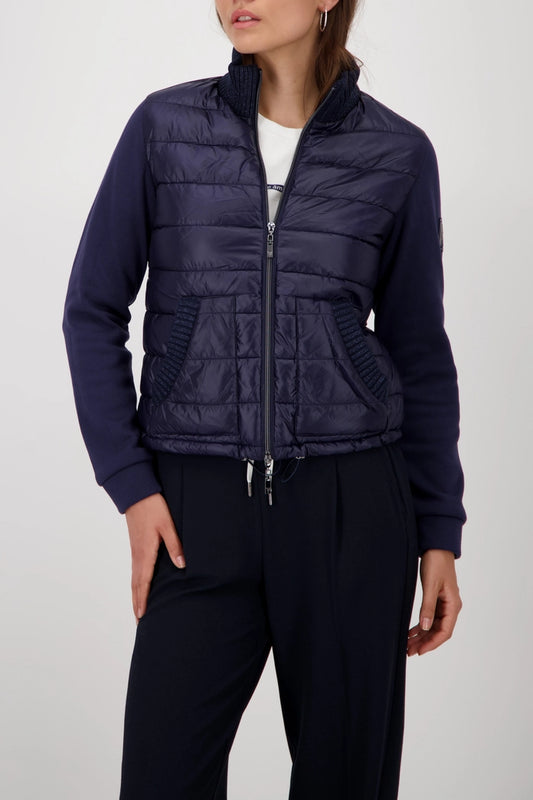 CHAQUETA ACOLCHADA CON PARCHE - MONARI