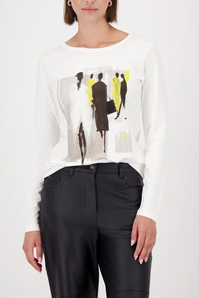 CAMISETA ESTAMPADA PINTURA - MONARI