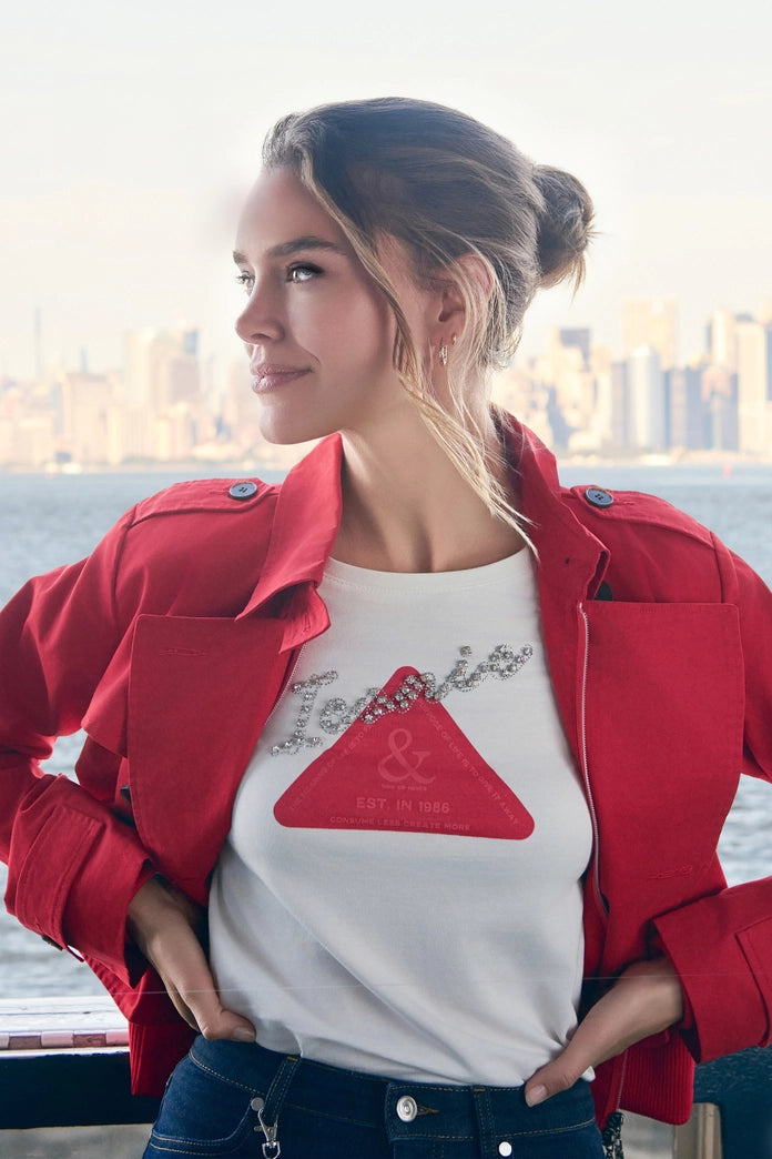 CAMISETA CON EMBLEMA - MONARI