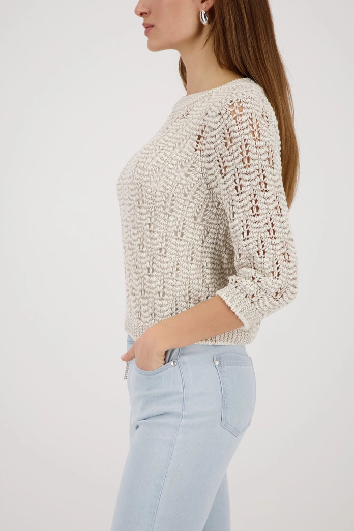JERSEY HILO PLATA - MONARI