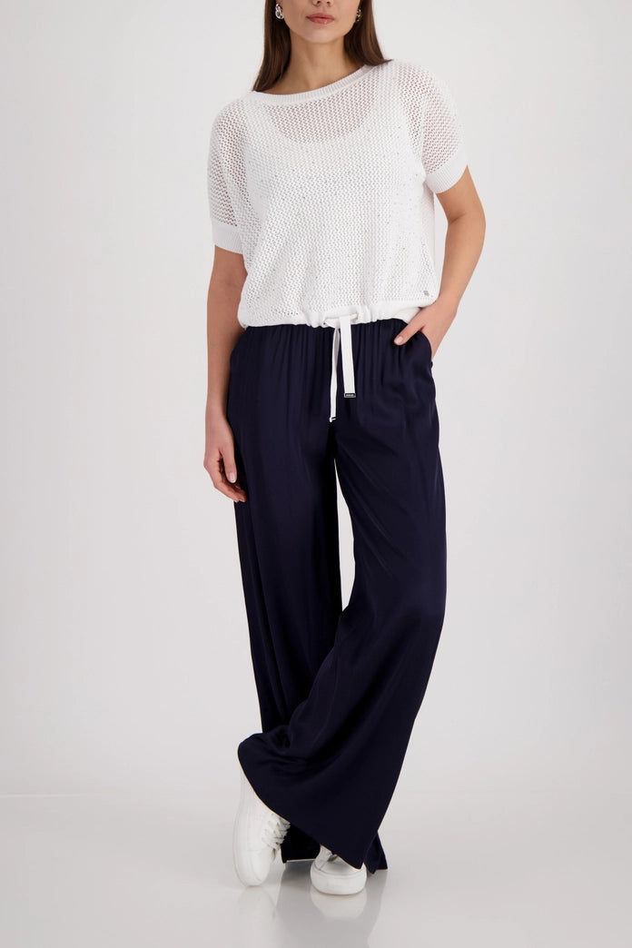 PANTALON FLUIDO GOMA- MONARI