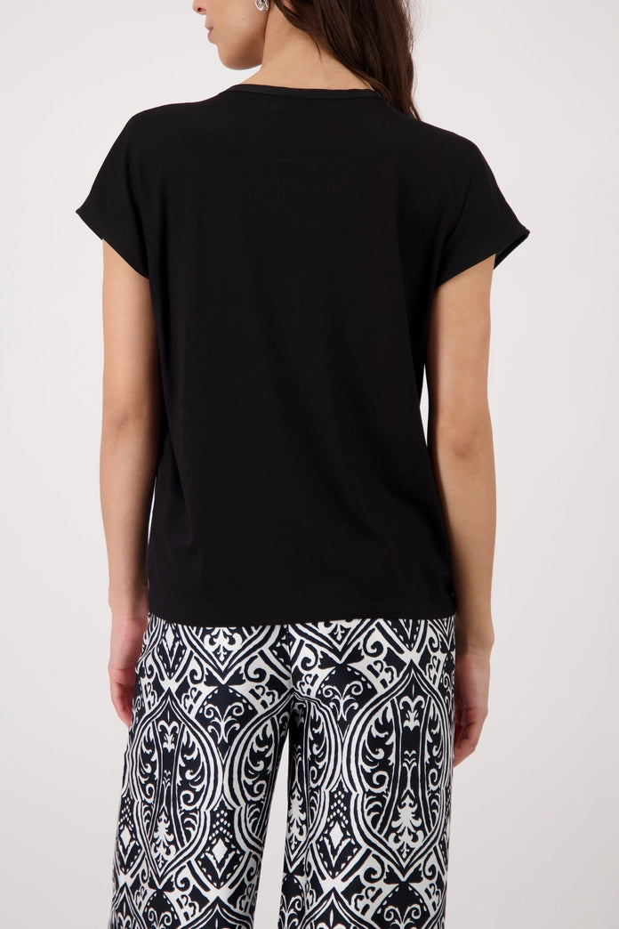 BLUSA STRASS ESCOTE - MONARI