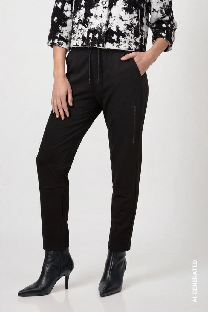 PANTALÓN CON CREMALLERA - MONARI