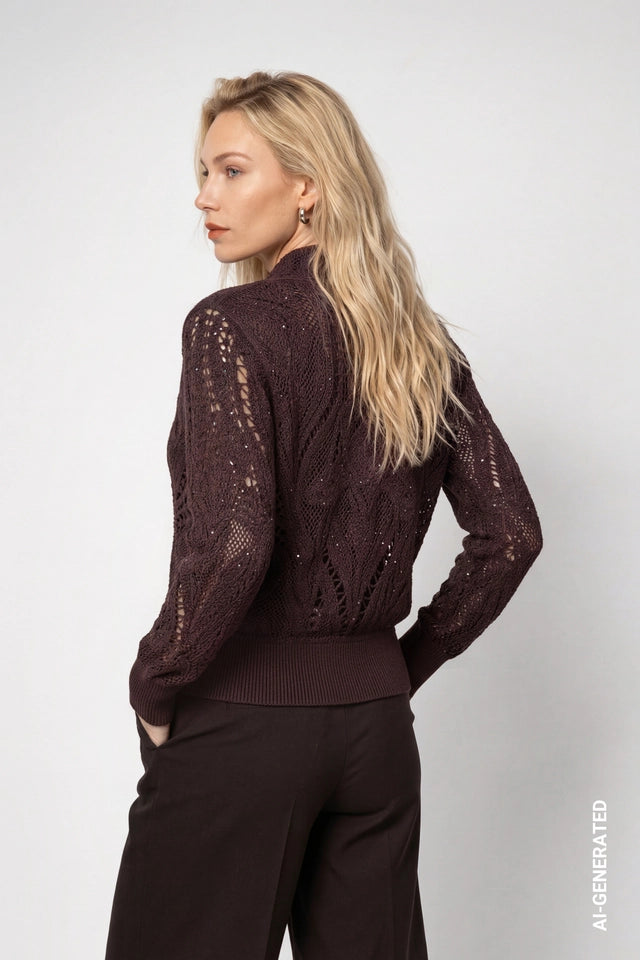 CAZADORA CROCHE - MONARI