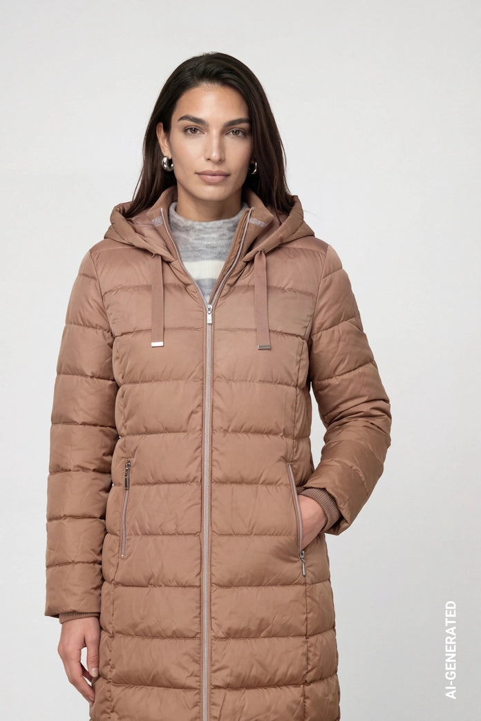 ABRIGO ACOLCHADO LUREX- MONARI