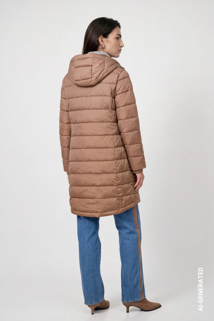 ABRIGO ACOLCHADO LUREX- MONARI