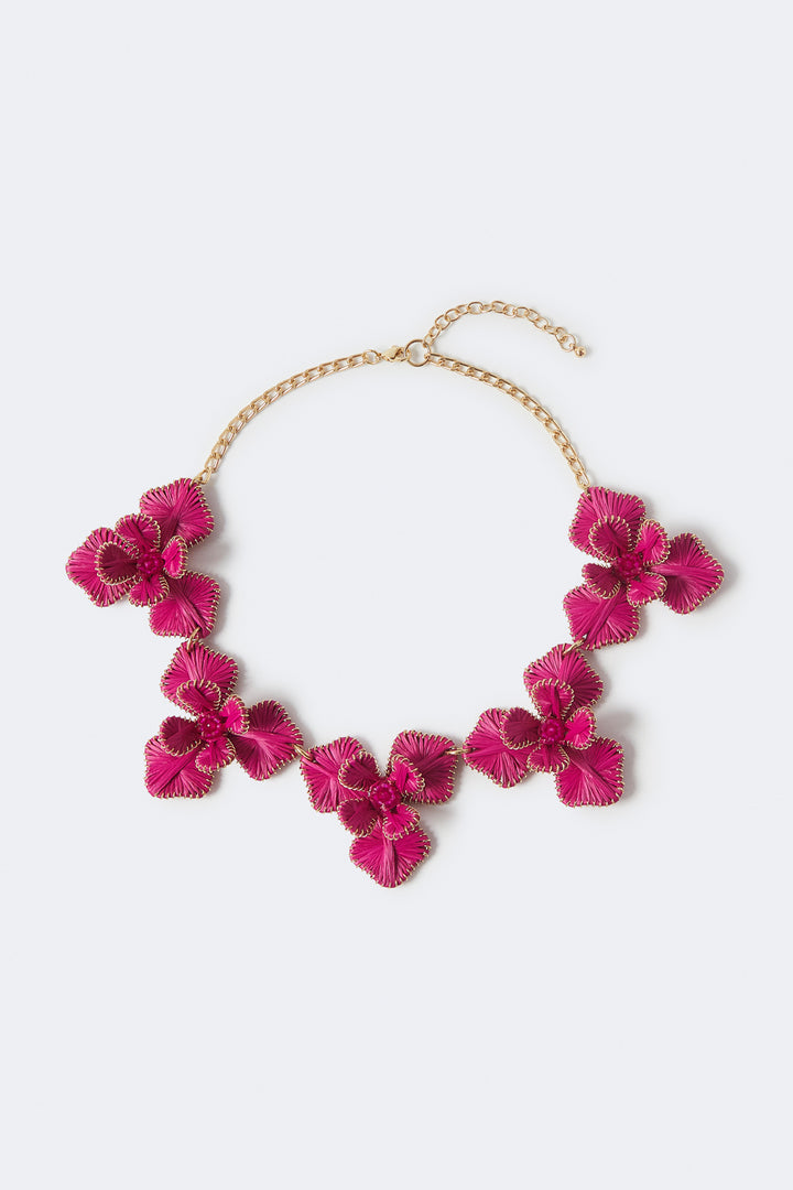 COLLAR CORTO DE FLORES - LATIDO