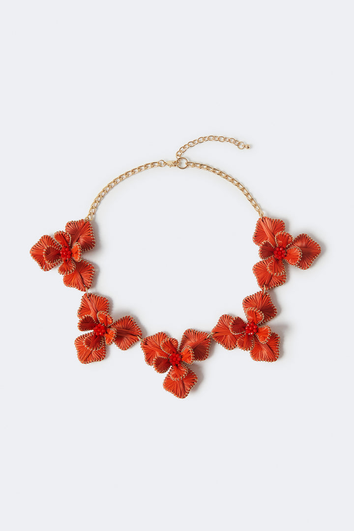 COLLAR CORTO DE FLORES - LATIDO