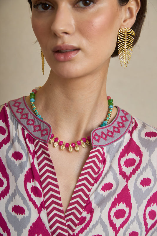 COLLAR CORTO PIEDRAS - LATIDO
